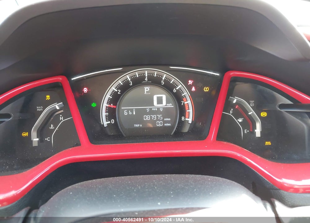 2017 HONDA CIVIC LX VIN: 19XFC2F50HE023376