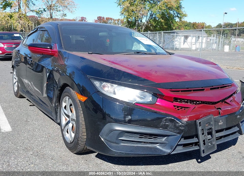 2017 HONDA CIVIC LX VIN: 19XFC2F50HE023376