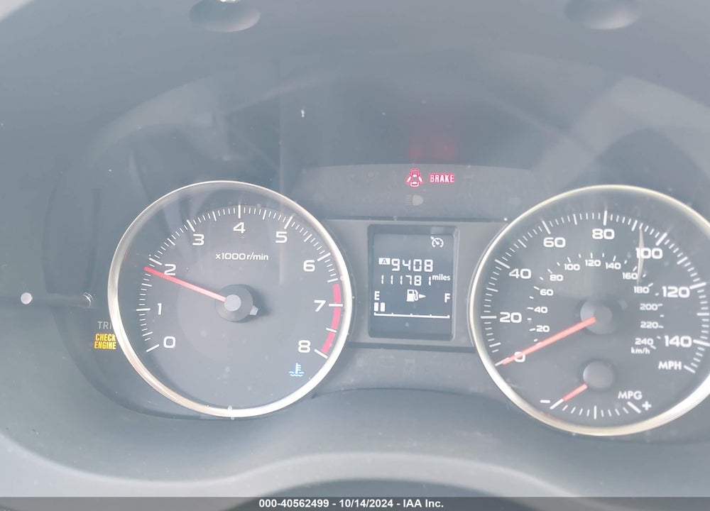 2016 SUBARU IMPREZA VIN: JF1GPAP6XG9320321