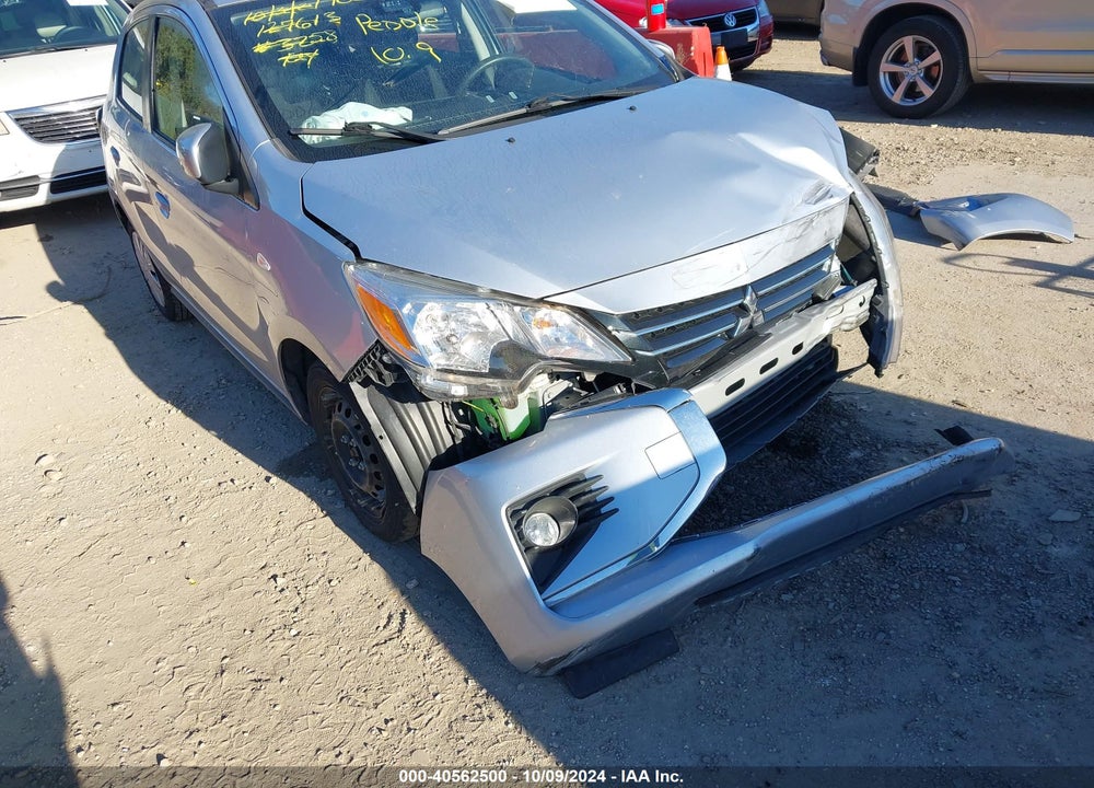 2021 MITSUBISHI MIRAGE CARBONITE EDITION/ES/LE VIN: ML32AUHJ7MH008844