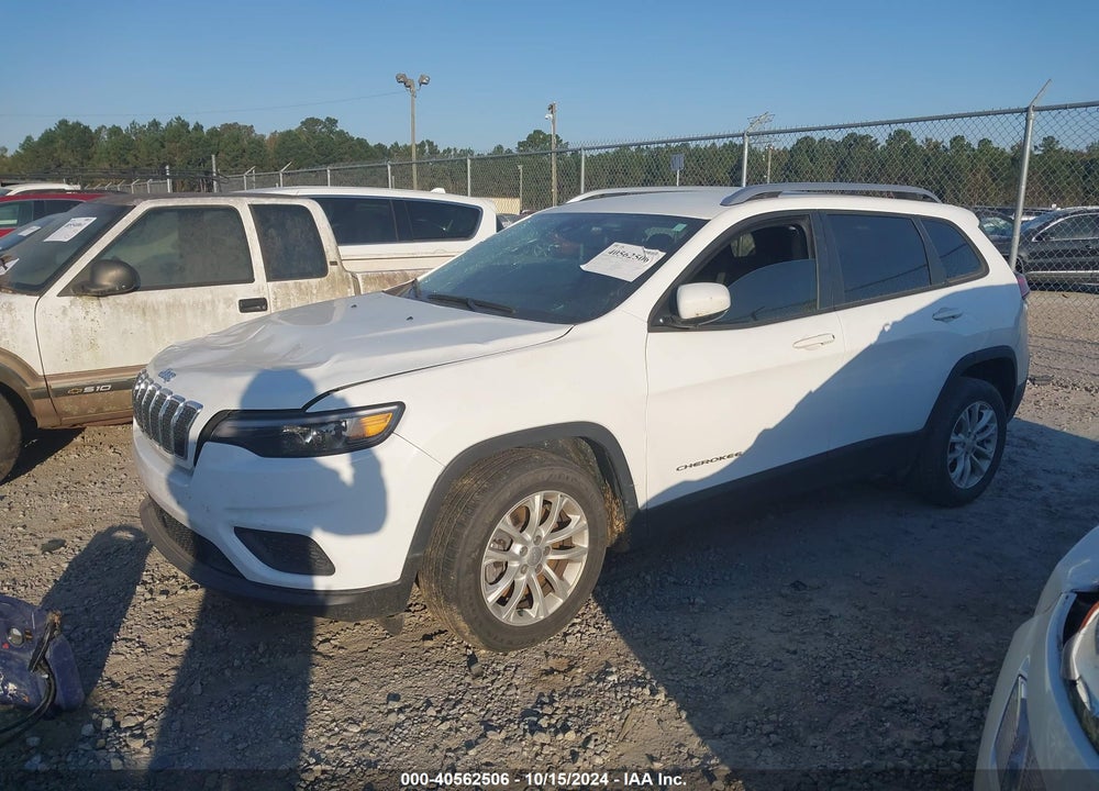 2021 JEEP CHEROKEE LATITUDE FWD VIN: 1C4PJLCB2MD187511
