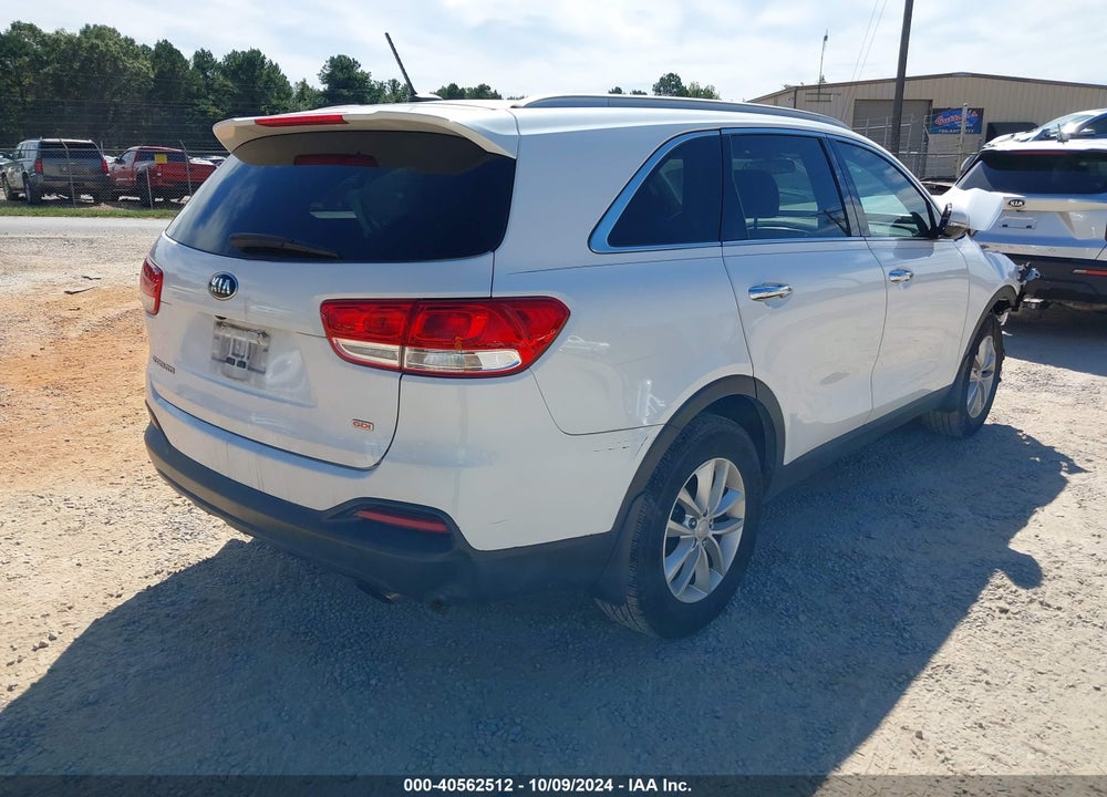 2017 KIA SORENTO 2.4L LX VIN: 5XYPG4A30HG241234