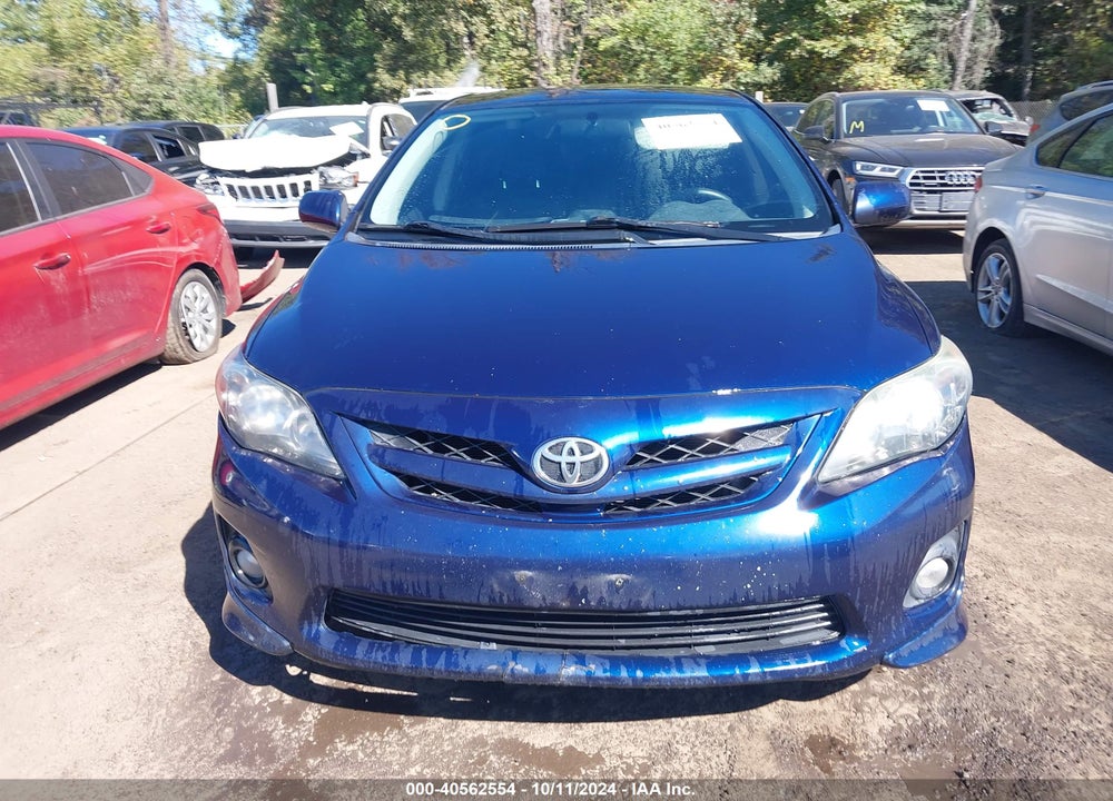 2013 TOYOTA COROLLA S VIN: 2T1BU4EE4DC116824