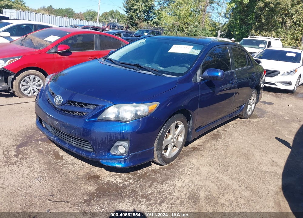 2013 TOYOTA COROLLA S VIN: 2T1BU4EE4DC116824