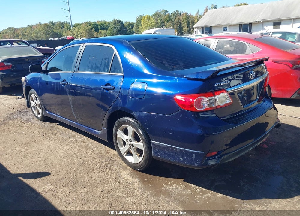 2013 TOYOTA COROLLA S VIN: 2T1BU4EE4DC116824