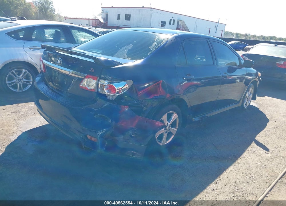 2013 TOYOTA COROLLA S VIN: 2T1BU4EE4DC116824