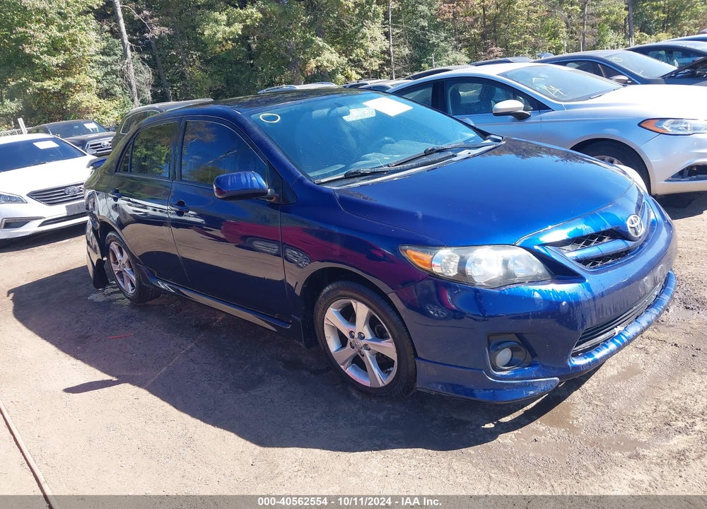 2013 TOYOTA COROLLA S VIN: 2T1BU4EE4DC116824