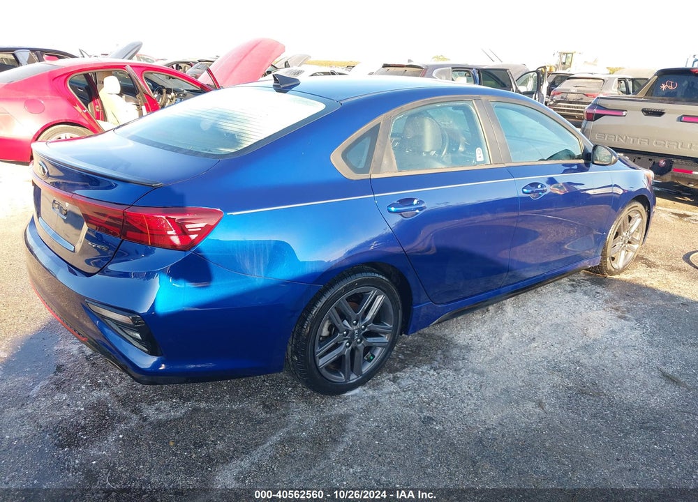 2021 KIA FORTE GT LINE VIN: 3KPF34AD9ME321168
