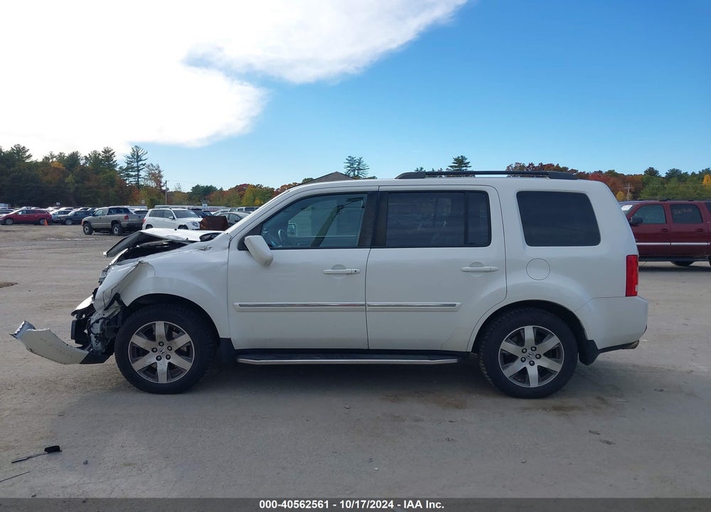 2014 HONDA PILOT TOURING VIN: 5FNYF4H98EB004494
