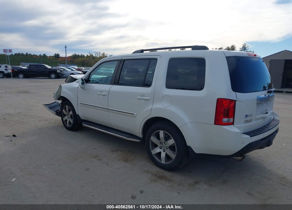 2014 HONDA PILOT TOURING VIN: 5FNYF4H98EB004494