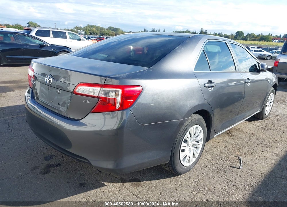 2012 TOYOTA CAMRY LE VIN: 4T4BF1FK0CR264288