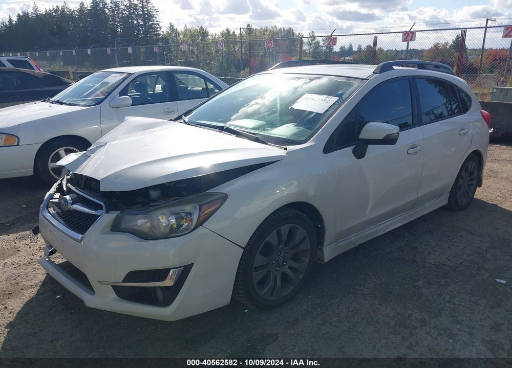 2015 SUBARU IMPREZA 2.0I SPORT LIMITED VIN: JF1GPAZ64F8268704