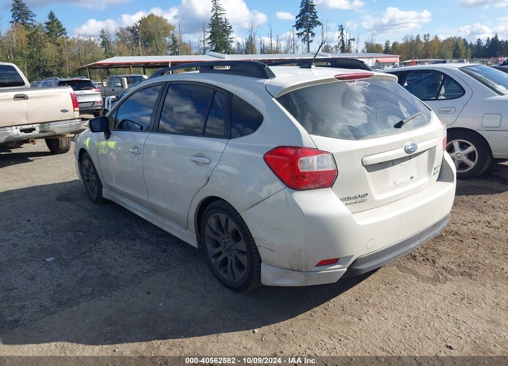 2015 SUBARU IMPREZA 2.0I SPORT LIMITED VIN: JF1GPAZ64F8268704