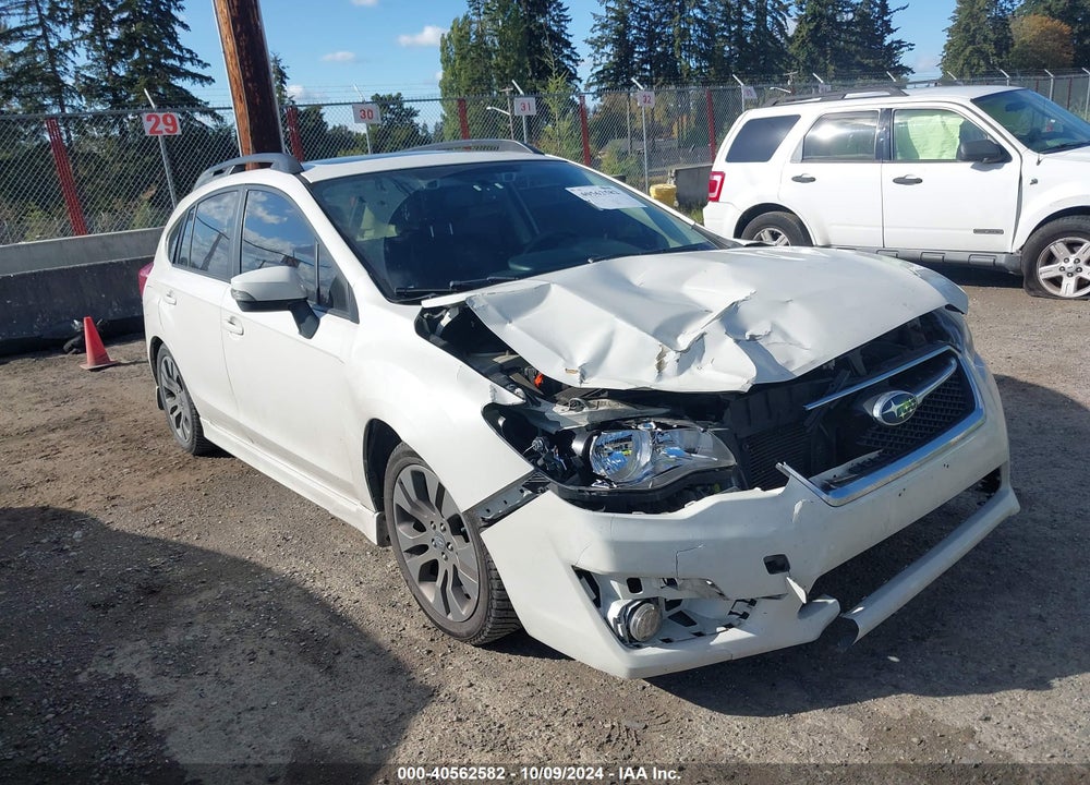 2015 SUBARU IMPREZA 2.0I SPORT LIMITED VIN: JF1GPAZ64F8268704