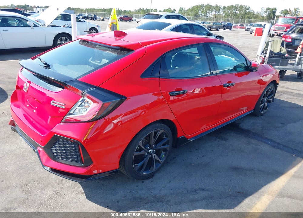 2018 HONDA CIVIC SPORT TOURING VIN: SHHFK7H95JU214872