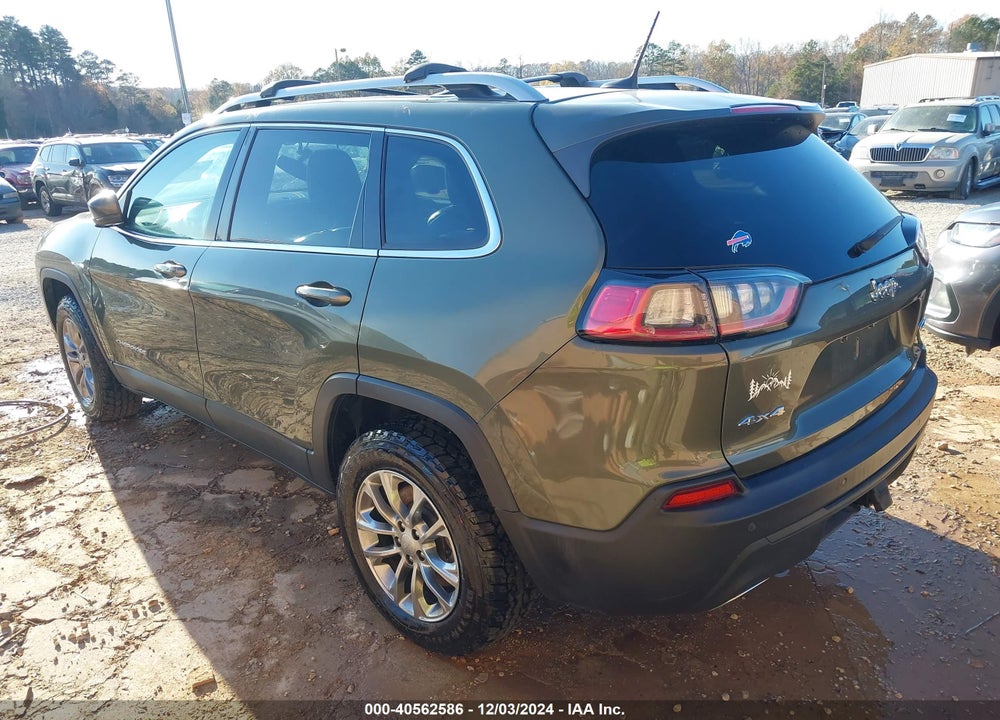 2021 JEEP CHEROKEE LATITUDE LUX 4X4 VIN: 1C4PJMMX1MD174605