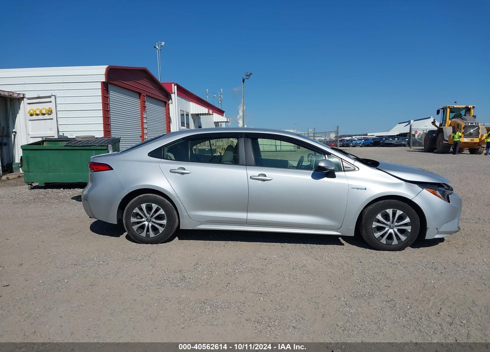 2021 TOYOTA COROLLA HYBRID LE VIN: JTDEAMDE0MJ015033