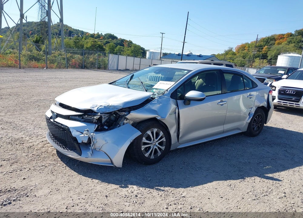 2021 TOYOTA COROLLA HYBRID LE VIN: JTDEAMDE0MJ015033