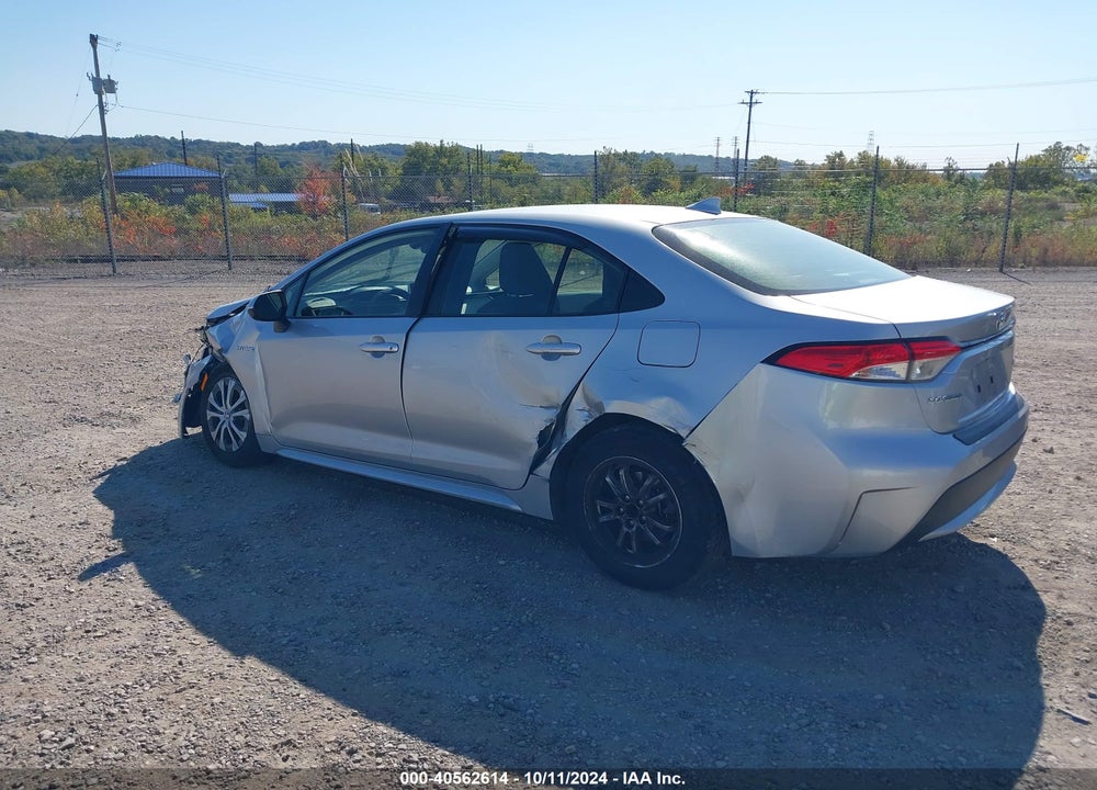 2021 TOYOTA COROLLA HYBRID LE VIN: JTDEAMDE0MJ015033