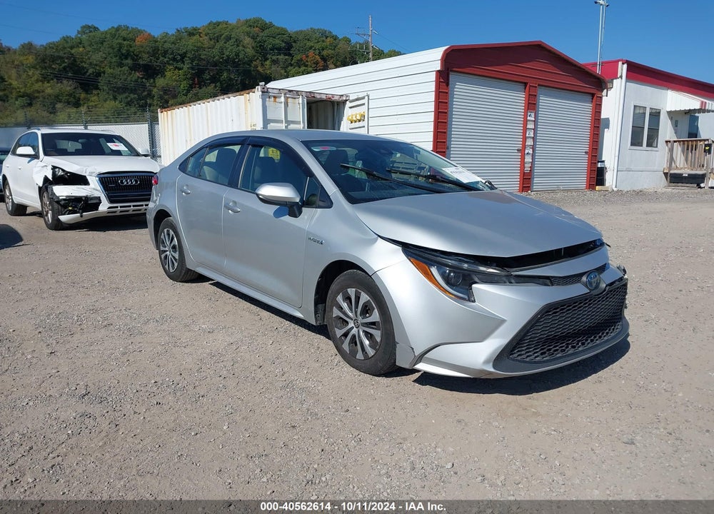 2021 TOYOTA COROLLA HYBRID LE VIN: JTDEAMDE0MJ015033