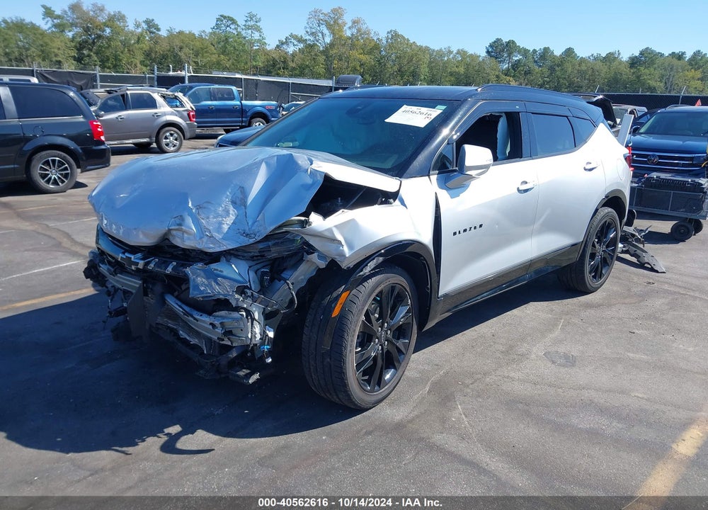 2022 CHEVROLET BLAZER FWD RS VIN: 3GNKBERS6NS142171