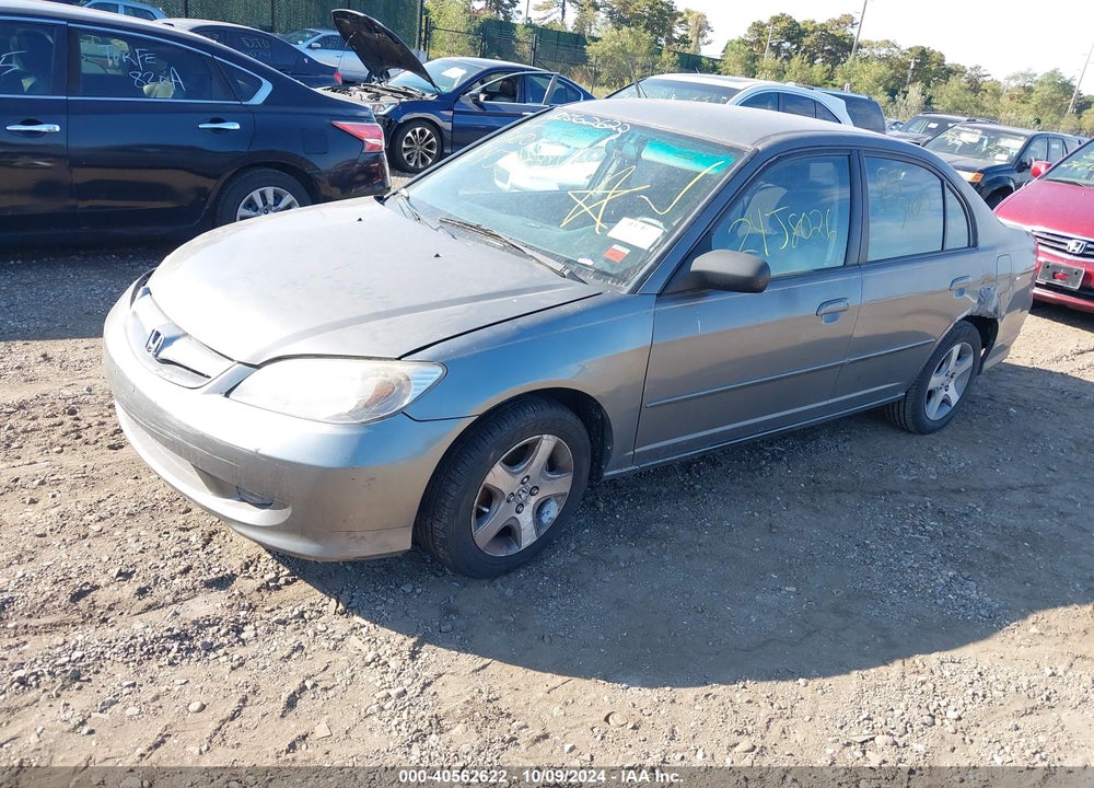 2004 HONDA CIVIC LX VIN: 2HGES16514H623980