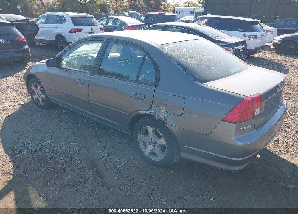 2004 HONDA CIVIC LX VIN: 2HGES16514H623980