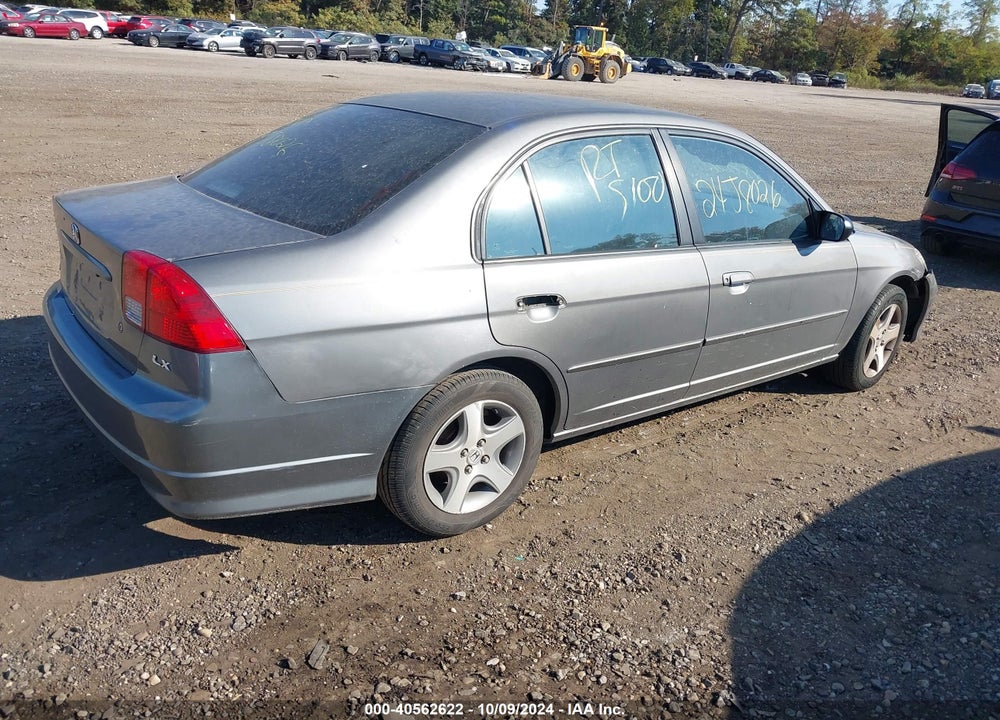 2004 HONDA CIVIC LX VIN: 2HGES16514H623980