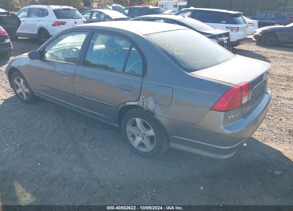 2004 HONDA CIVIC LX VIN: 2HGES16514H623980