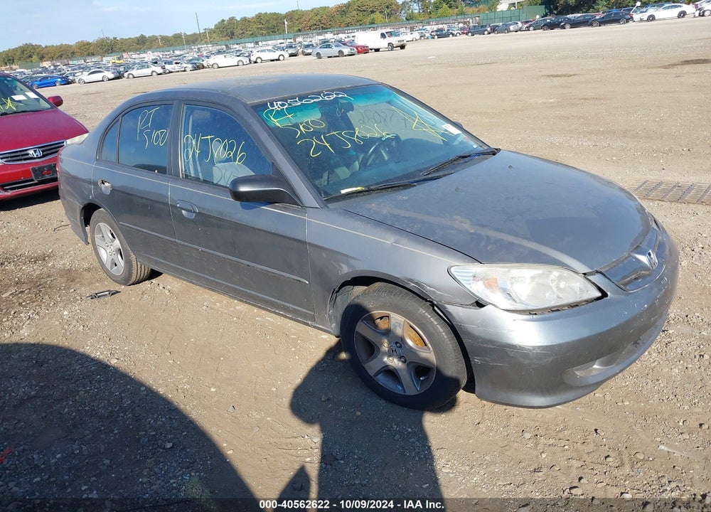 2004 HONDA CIVIC LX VIN: 2HGES16514H623980