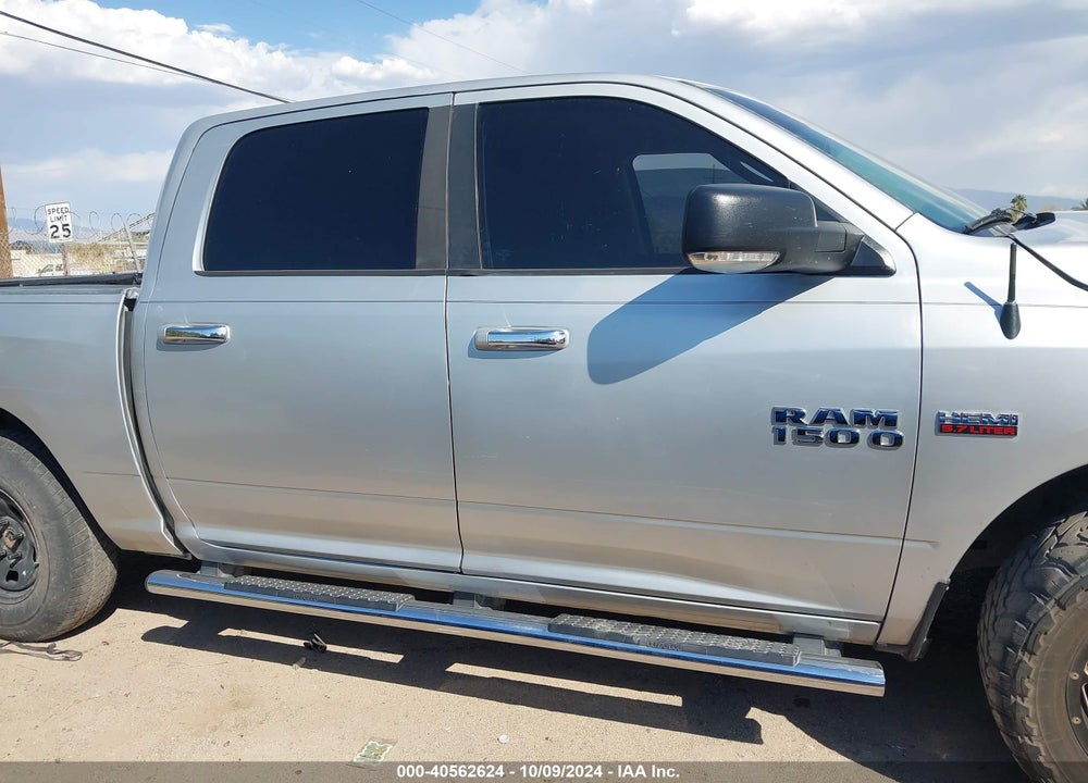2017 RAM 1500 BIG HORN 4X2 5'7 BOX VIN: 3C6RR6LT6HG617410