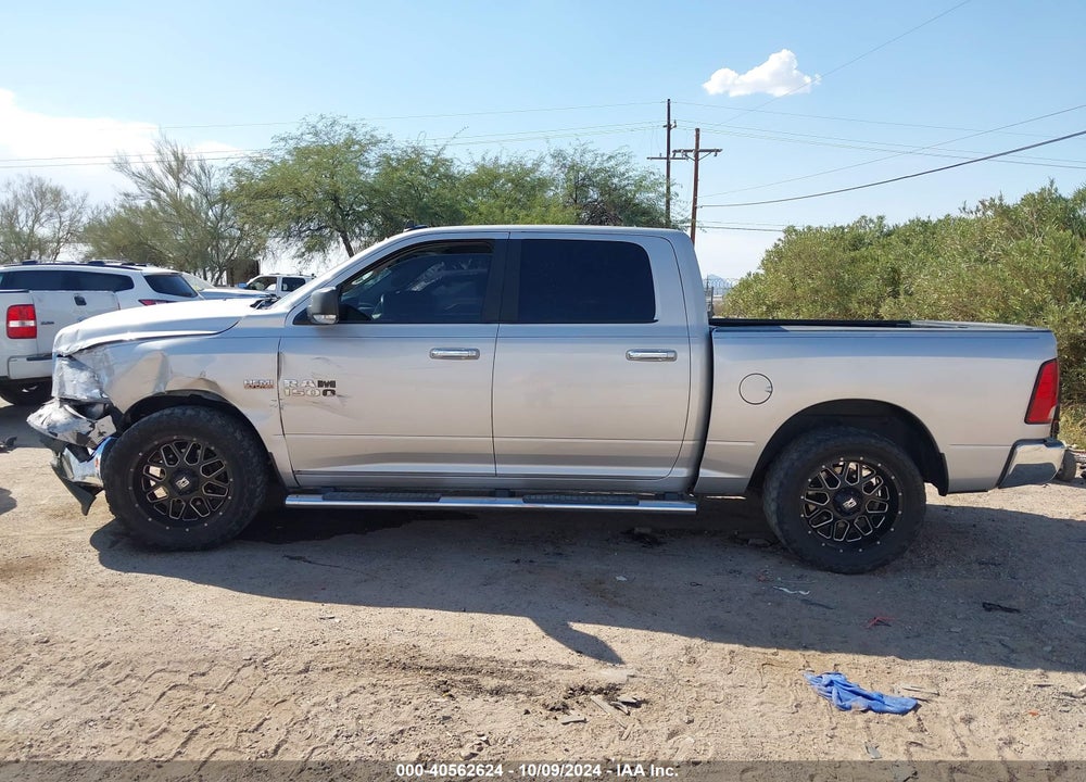 2017 RAM 1500 BIG HORN 4X2 5'7 BOX VIN: 3C6RR6LT6HG617410