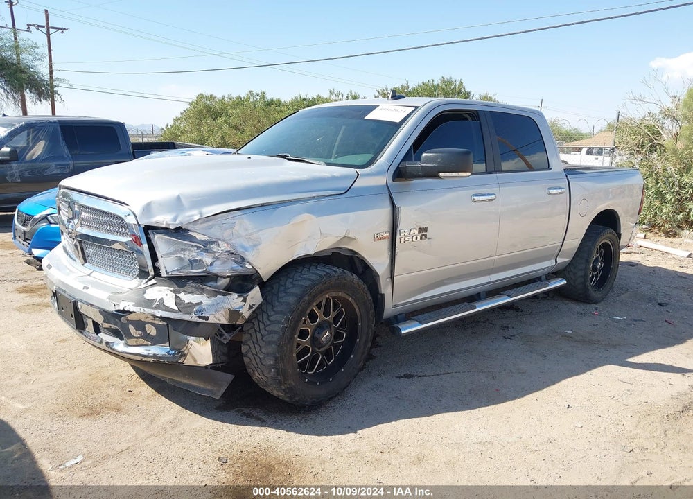 2017 RAM 1500 BIG HORN 4X2 5'7 BOX VIN: 3C6RR6LT6HG617410