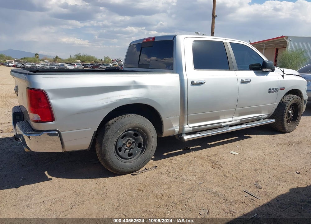 2017 RAM 1500 BIG HORN 4X2 5'7 BOX VIN: 3C6RR6LT6HG617410