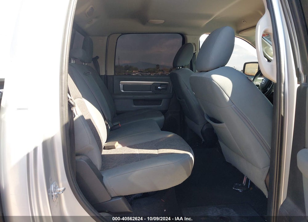 2017 RAM 1500 BIG HORN 4X2 5'7 BOX VIN: 3C6RR6LT6HG617410