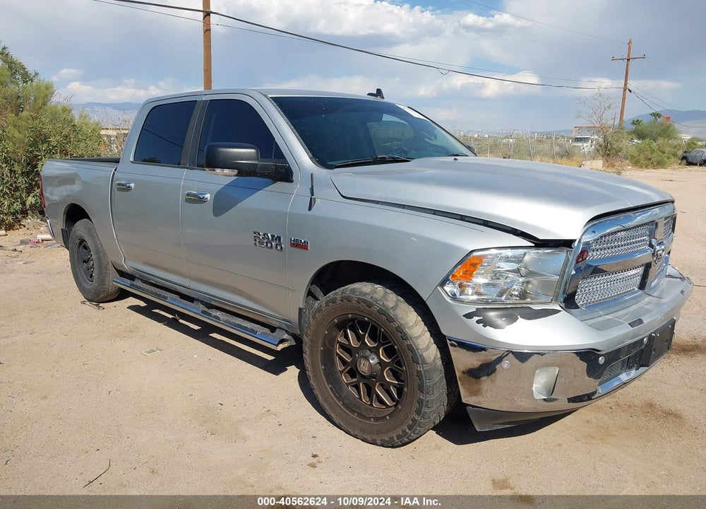 2017 RAM 1500 BIG HORN 4X2 5'7 BOX VIN: 3C6RR6LT6HG617410