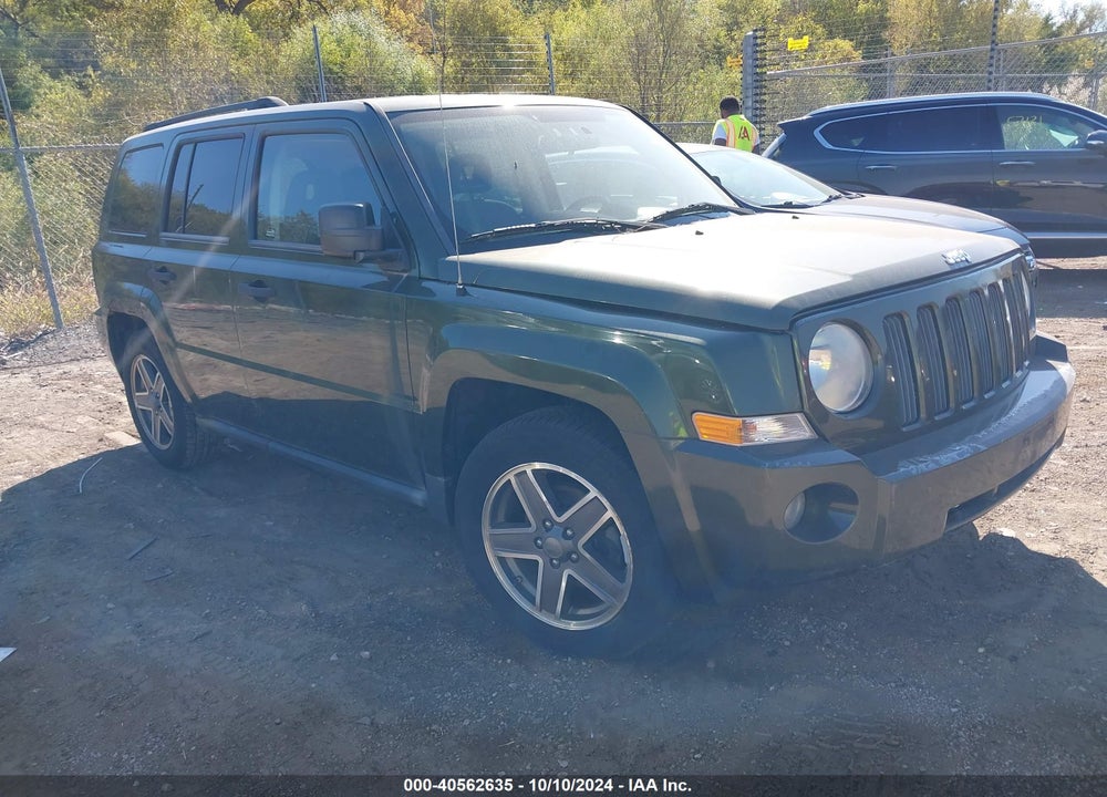 2009 JEEP PATRIOT SPORT VIN: 1J4FT28B99D110337
