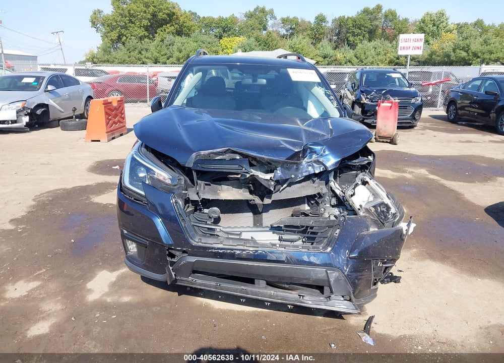 2022 SUBARU FORESTER SPORT VIN: JF2SKAJC7NH468688
