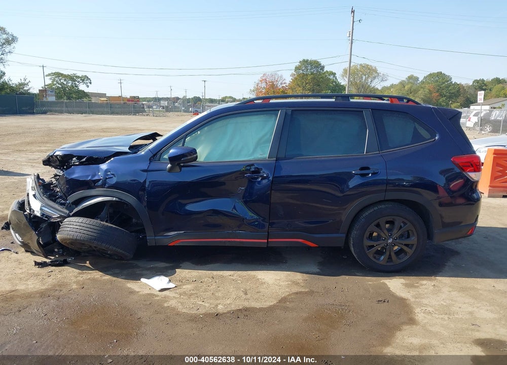 2022 SUBARU FORESTER SPORT VIN: JF2SKAJC7NH468688