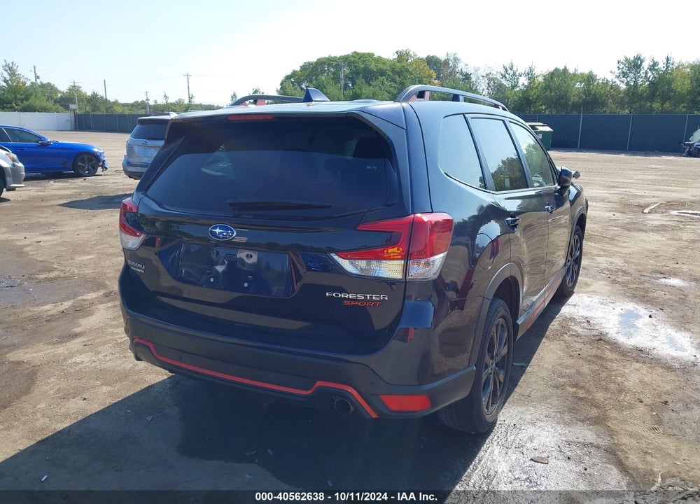 2022 SUBARU FORESTER SPORT VIN: JF2SKAJC7NH468688