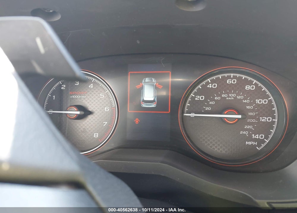 2022 SUBARU FORESTER SPORT VIN: JF2SKAJC7NH468688