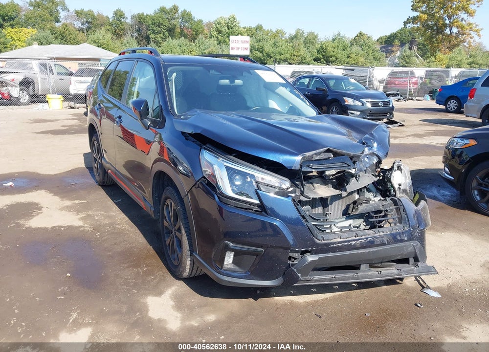 2022 SUBARU FORESTER SPORT VIN: JF2SKAJC7NH468688