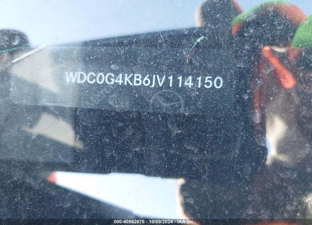 2018 MERCEDES-BENZ GLC 300 4MATIC VIN: WDC0G4KB6JV114150