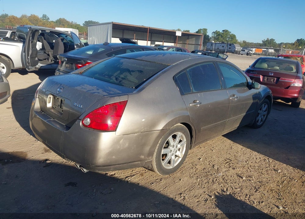 2004 NISSAN MAXIMA 3.5 SL VIN: 1N4BA41E94C902423