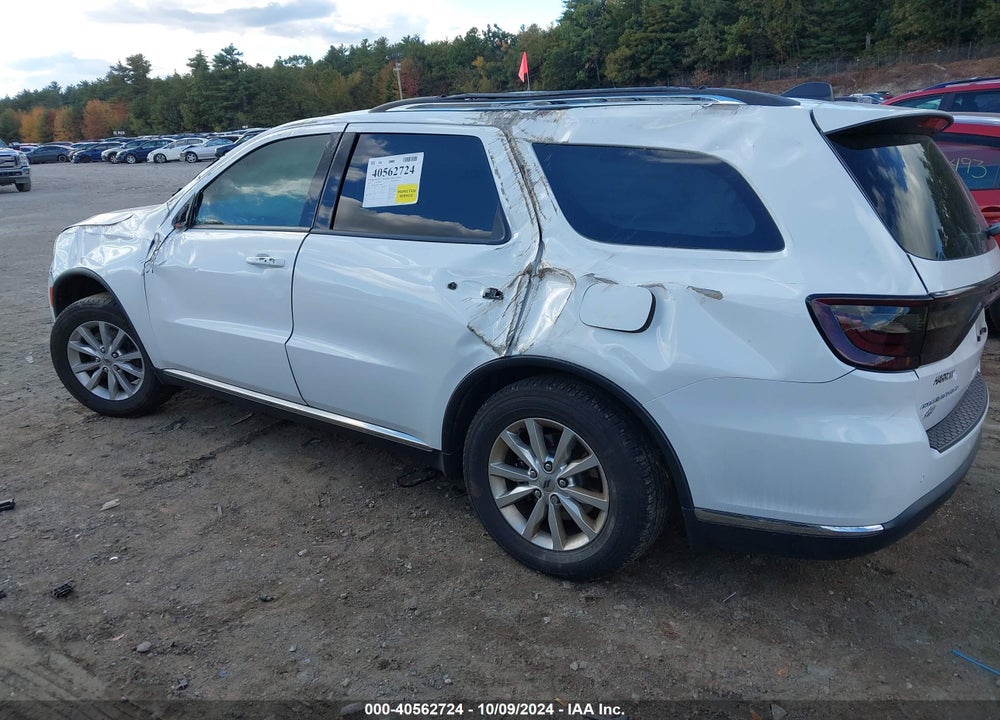 2021 DODGE DURANGO SXT PLUS AWD VIN: 1C4RDJAG5MC642084