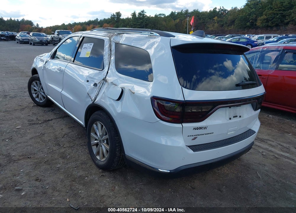 2021 DODGE DURANGO SXT PLUS AWD VIN: 1C4RDJAG5MC642084