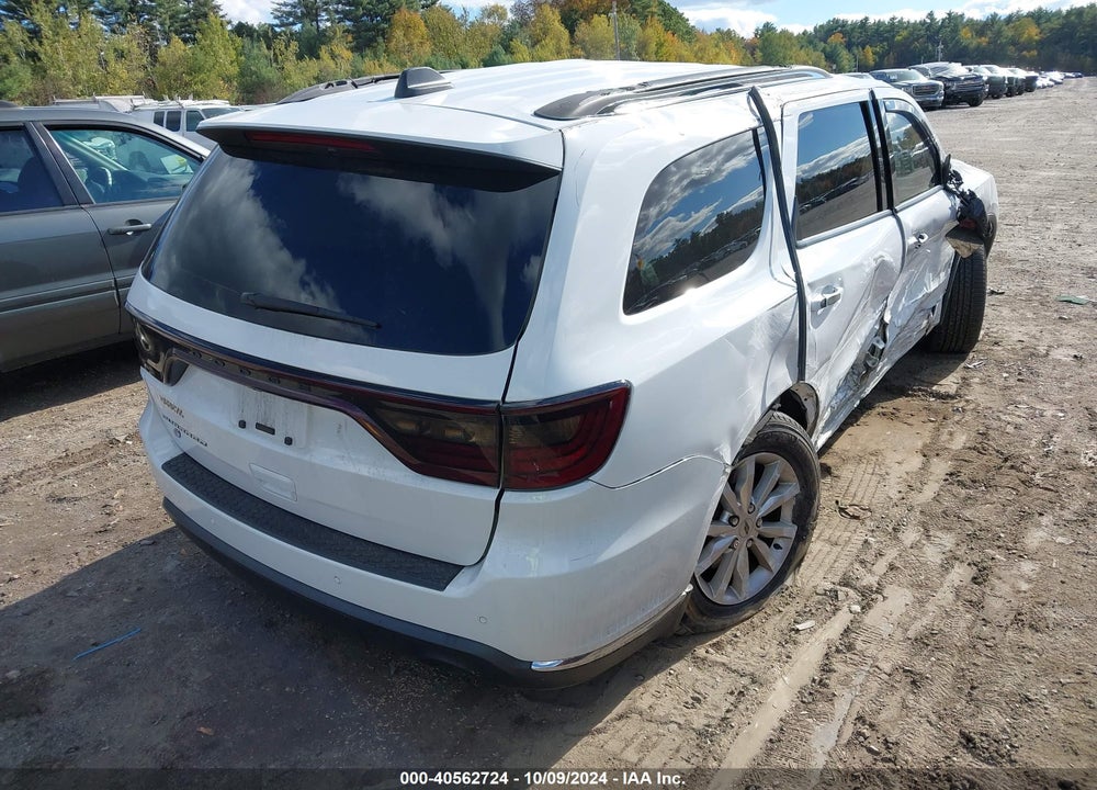 2021 DODGE DURANGO SXT PLUS AWD VIN: 1C4RDJAG5MC642084