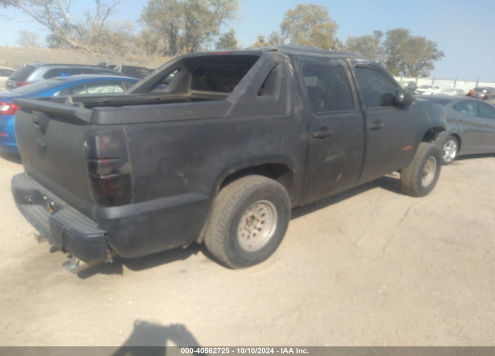 2007 CHEVROLET AVALANCHE 1500 LTZ VIN: 3GNFK12Y27G273662