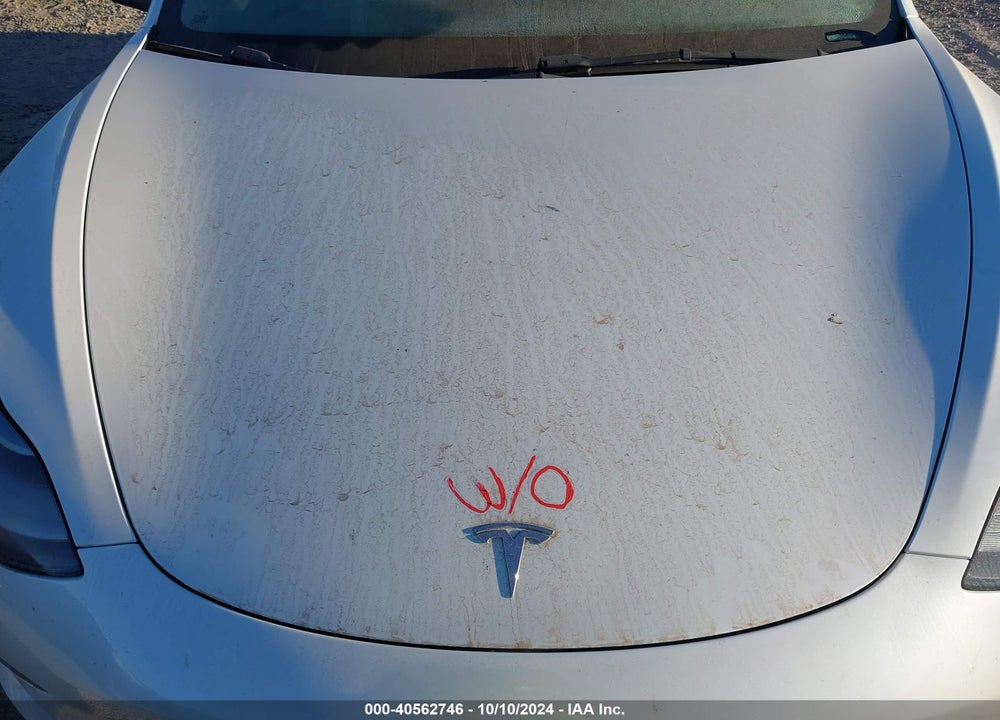 2022 TESLA MODEL 3 LONG RANGE DUAL MOTOR ALL-WHEEL DRIVE VIN: 5YJ3E1EB9NF263997