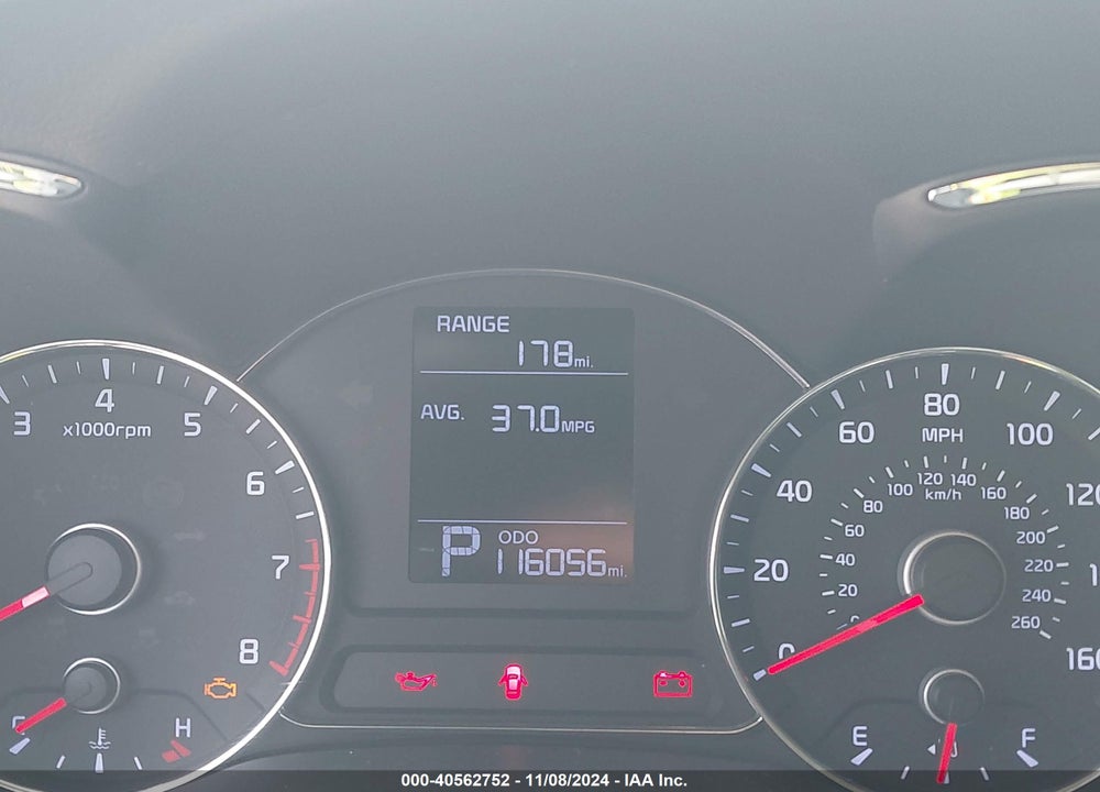 2016 KIA FORTE LX VIN: KNAFK4A66G5572554
